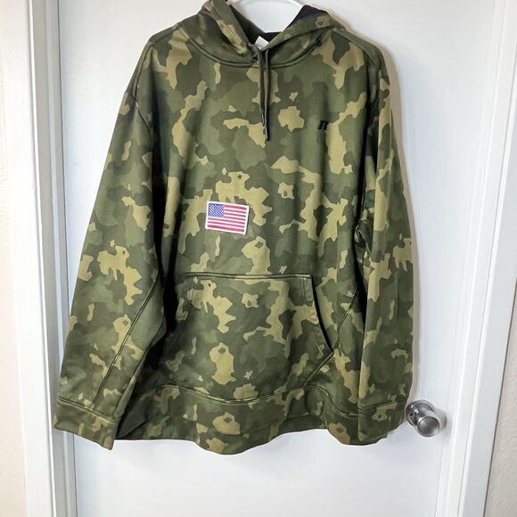 Russel athletic hoodie Camouflage Hunting Size 3XL Pull Over USA - Picture 1 of 8